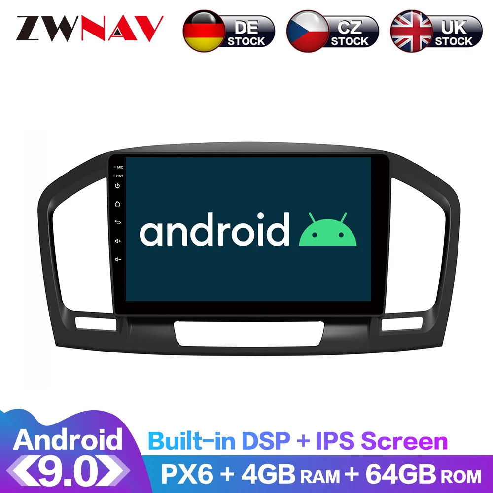 

For Opel Vauxhall Holden Insignia 2008-2013 Android IPS Screen PX6 DSP Car DVD GPS Multimedia Player Head Unit Radio Navi Audio