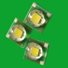 Стиль 3535 патч светящийся поплавок излучающий диод 3535 белый ламповый бисер 1-3 Вт Sanan 3535 лампы бусины оптом