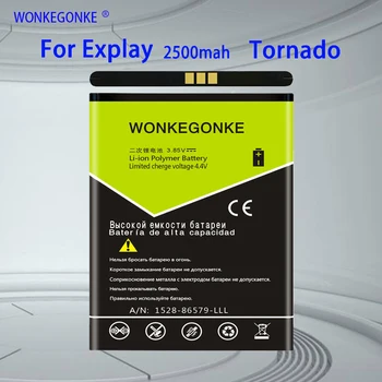 

WONKEGONKE Battery For Explay tornado Mobile Phone Batteries