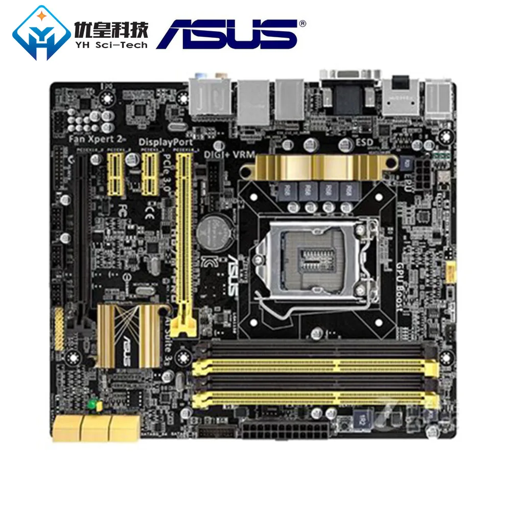 

Original Used Desktop Motherboard Intel H87 Asus H87M-PRO LGA 1150 Core i7/i5/i3/Pentium/Celeron DDR3 32G Micro ATX