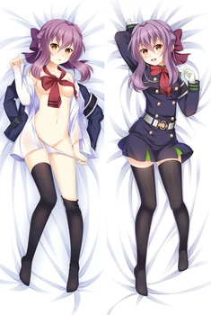 

HOT Anime Hiiragi Shinoa Seraph of the End Owari no Seraph Pillow Cover Hugging Body Pillowcase Dakimakura Pillow Case cover