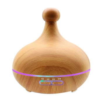 

400ML Remote Control Ultrasonic Air Aroma Humidifier with 7 Color LED Lights Electric Aromatherapy Essential