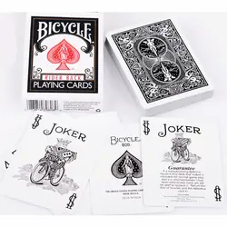 Классические черные игральные карты категория магии и фокусов покер карты