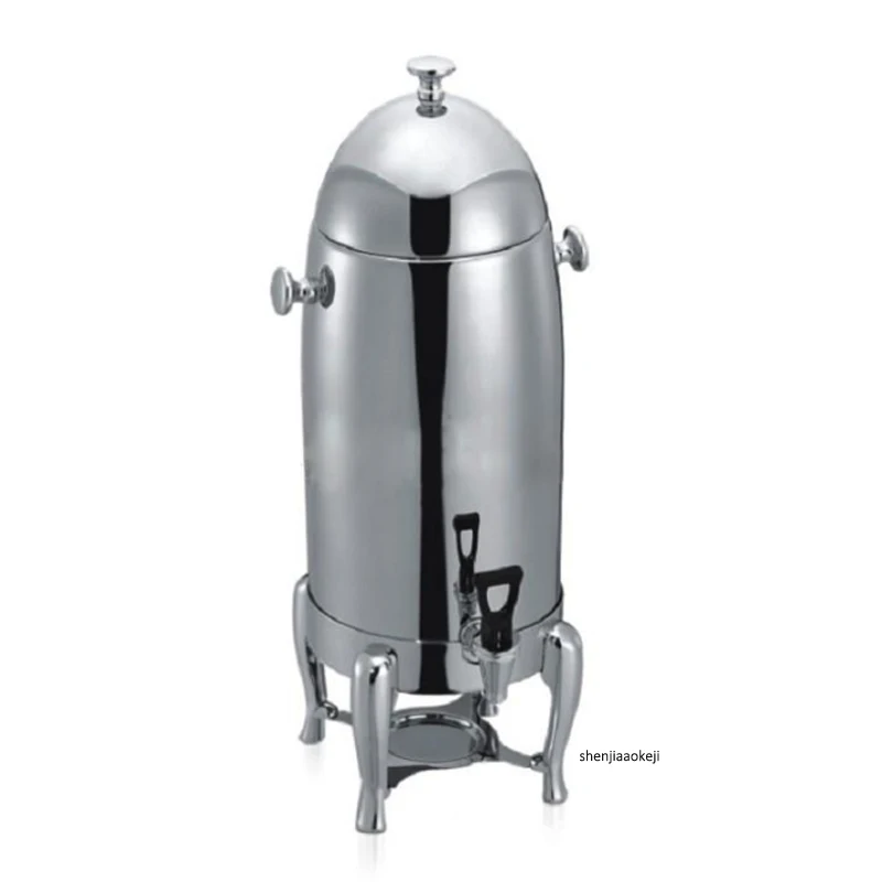 13L tripod drink warmer Stainless steel keep hot/cold coffee dispenser Commercial drink container for buffet/restaurant