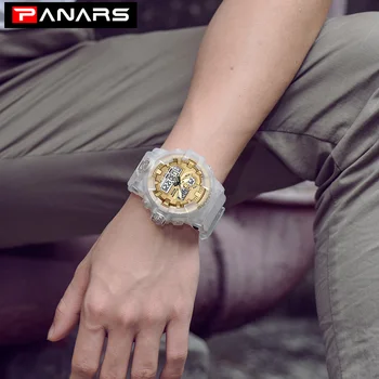 

Big Watch Men Luxury Sport Water Resistant Watch Digital Relogio G Style Shock Multifunction Electronic Date Week Cool Watch