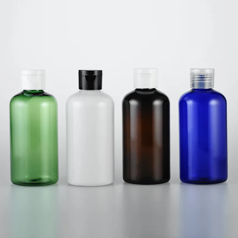 20 штук 220ml Пустые путешествия пластиковая бутылка для лосьона косметики оптовая