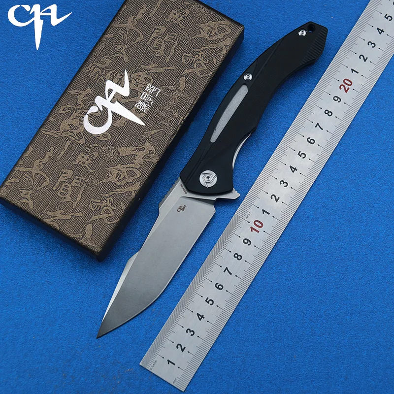 CH3519-G10 Флиппер складной нож D2 стальное лезвие G10 Ручка наружное тактическое оборудование кемпинг охотничьи приборы для альпинизма