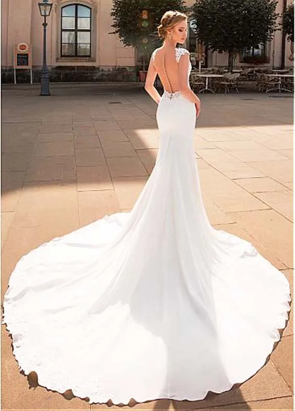 2 в 1 съемная юбка свадебные платья с корсетом сексуальный v-образный вырез алиновое кружевное платье невесты Свадебные платья из фатина Vestido De Noiva
