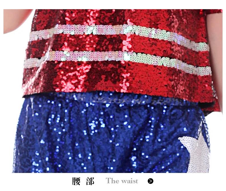 Сексуальный женский ночной клуб расшитый пайетками комплект со звездами Короткие топы+ эластичные Синие Мини шорты Модный танцевальный сценический костюм