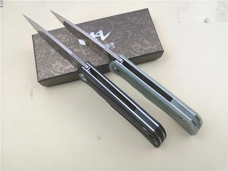 CH CH3001 складной карманный нож D2 лезвие шариковый подшипник Flipper ножи G10 рукоятка