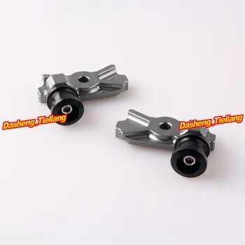 

Aluminum Alloy Swingarm Spools Adapters For Kawasaki Ninja 250R 300R Grey, High Quality Motorcycle Parts
