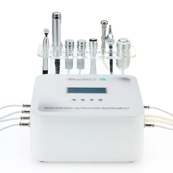

7 in 1 diamond microdermabrasion mesotherapy beauty machine electroporation micro current face lifting with CE certificate