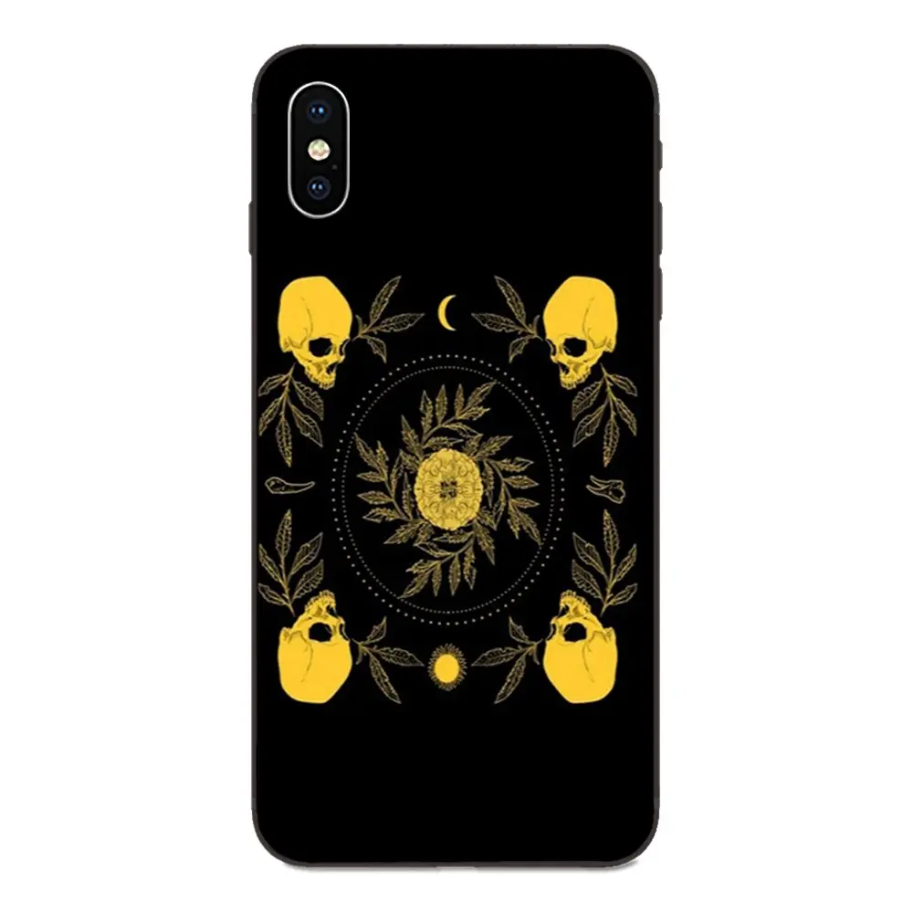 as picture Крутая карта черный бархатцев, Таро для Huawei Honor 5A 6A 6C 7A 7C 7X 8A 8C 8X9 10 P8 P9 P10 P20 P30 Мини Lite рlus - Цвет: as picture