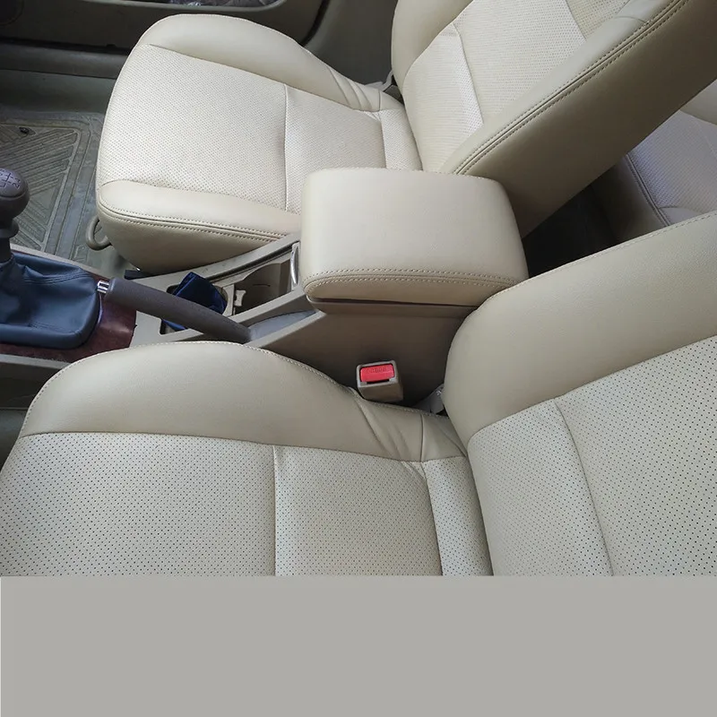 Внутренняя отделка подлокотника из микрофибры для салона автомобиля, отделка подлокотника, Защитная крышка для Buick Excelle 2004 2005 CAB038