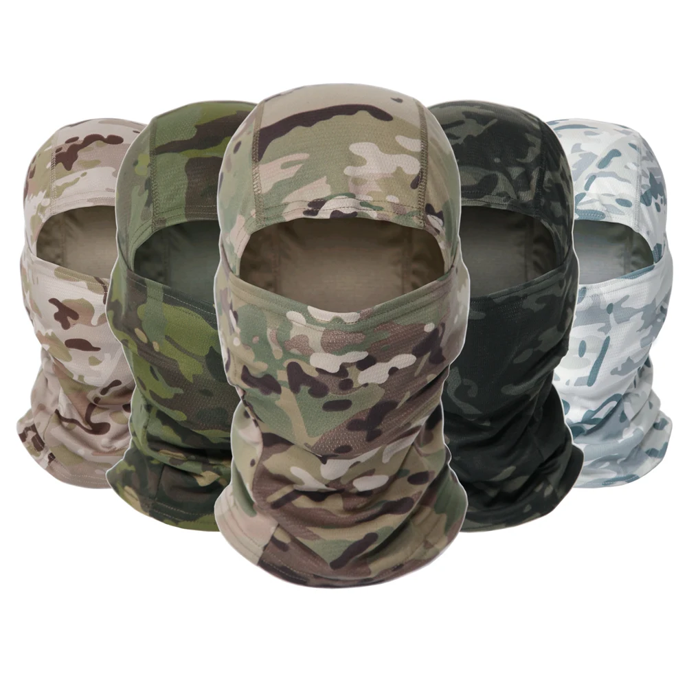 Military CP Balaclava Full Face Mask Cycling Neck Head Warmer CS ...