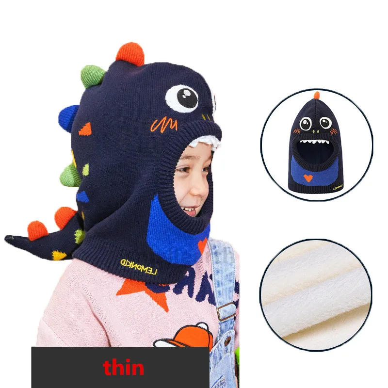 2 шт./компл. зимний хлопковый комплект с шапкой и шарфом для маленьких детей