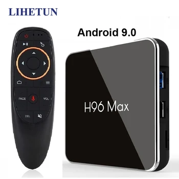 

H96 Max X2 Smart Android 9.0 TV BOX Amlogic S905X2 4GB RAM 32GB 64GB ROM Quad Core 2.4G 5GHz Wifi Bluetooth 4K Youtube Netflix