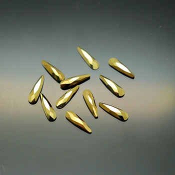 

72pcs Aurum Crystals Nail Diamond Stone Strass Gold Retro Design Glass Rhinestones For 3D Nails Art Decorations Supplies Jewelry
