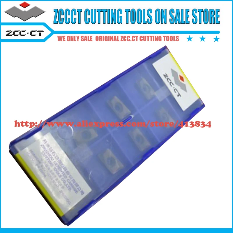 

10pcs APKT11T304-PM YBG302 APKT 11T304-PM APKT11T304 ZCC.CT Cemented Carbide Milling Tool Insert