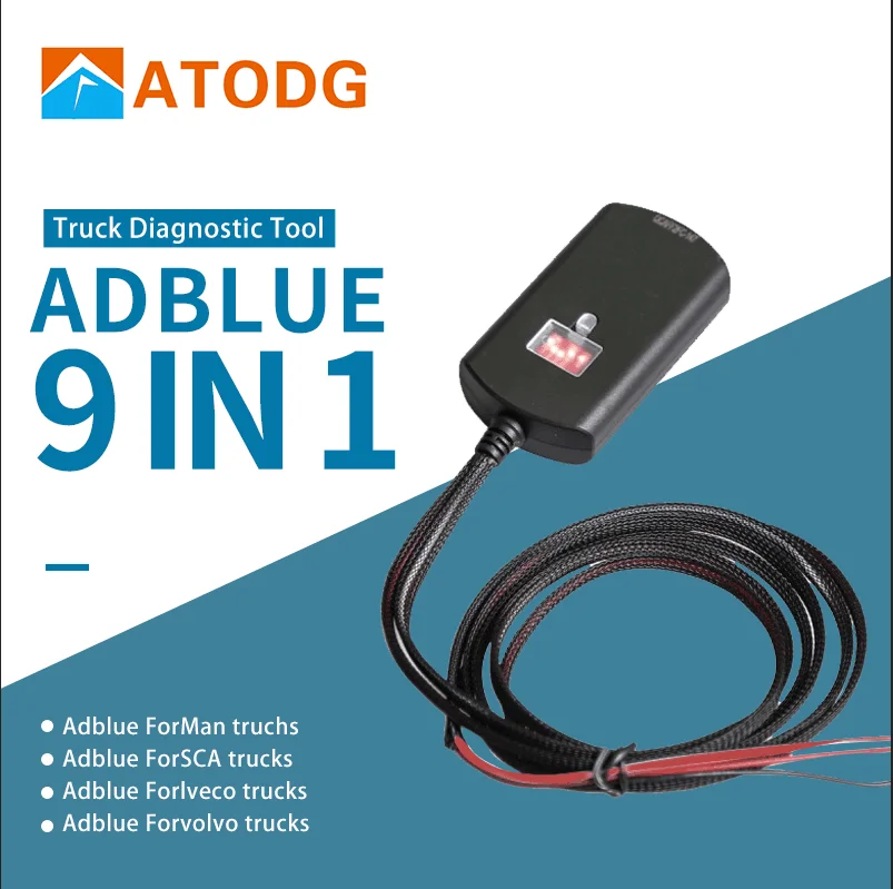 Adblue 9 в 1 универсальное программное обеспечение не требует программного
