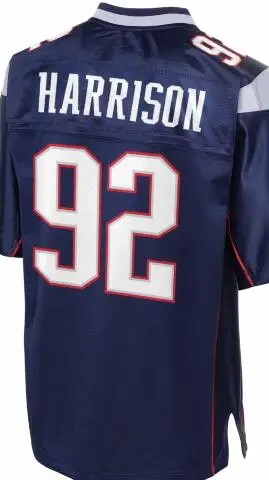10 Josh Gordon 12 Tom Brady JERSEY мужские 87 Rob Gronkowski 11 Julian Edelman 14 Cooks 92 Harrison футбольные майки - Цвет: Deep blue