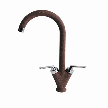 

Смеситель для кухни 1/2кер MIXLINE ML-GS08 (307) терракотовый высок. излив