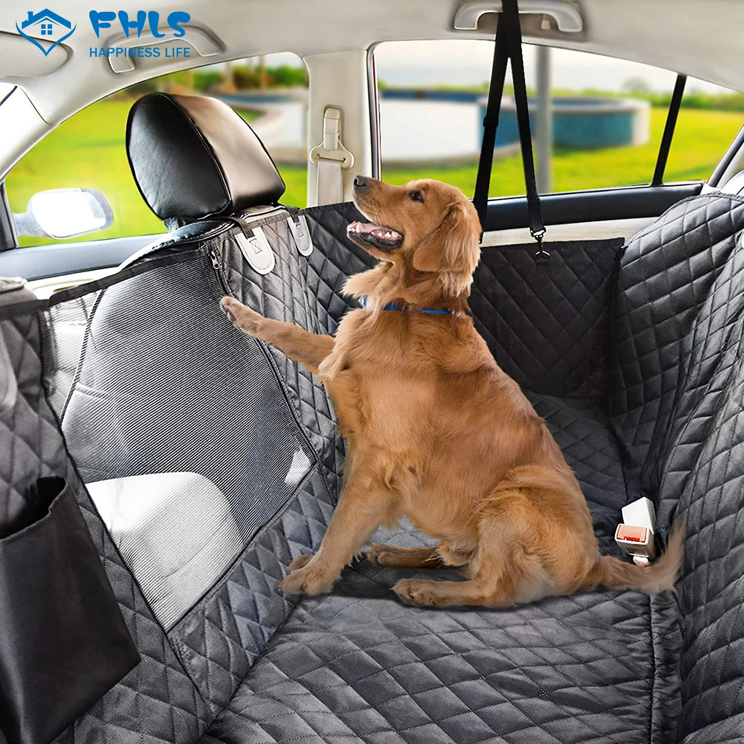 Hund Auto Sitz Abdeckung Matratzen Wasserdicht Pet Transport Welpen Träger Auto  Rücksitz Protector Mat Auto Hängematte Für Kleine Große Hunde - AliExpress