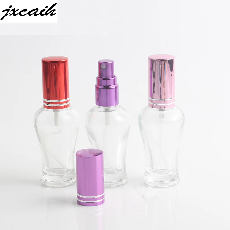 Jxcaih 1Pcs 10Ml Vacuum Iinflatable Portable Perfume Bottle And Traveler Clear Glass Spray Cosmetic Device | Красота и здоровье