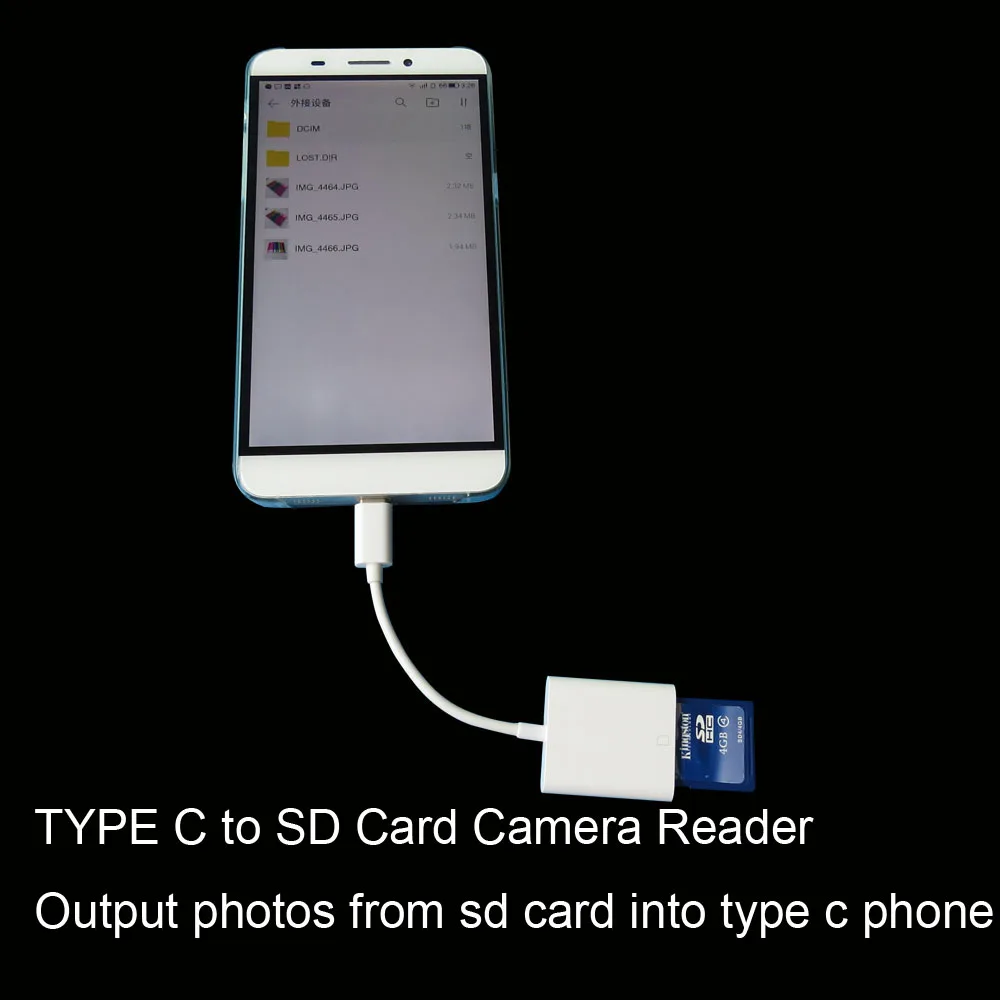 

SD Card Reader USB 3.1 Type C USB-C to SD Card Camera Reader Type-C OTG Card Reader