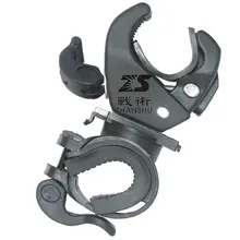 Автомобильный зажим WANXIANG с поворотом на 360 градусов, кронштейн для велосипедной лампы, зажим для фонарика, аксессуары для горного велосипеда