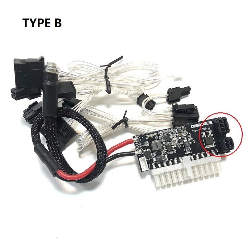 Fonte de Alimentação para Computador Novo Mini Psu 24pin Mini Psu 12v Psu dc para Carro Atx pc Suporte 400 1060 1080 - Imagem 2