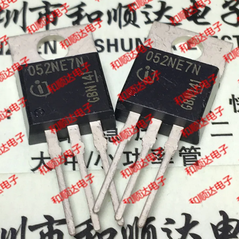 5 шт./IPP052NE7N3G 052NE7N-220 75В 80A