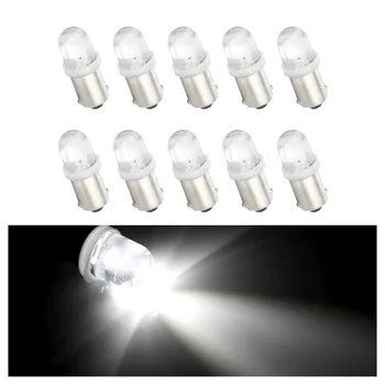 

20x Pure White BA9S LED Instrument Panel Gauge Dash Interior Light Bulb 1815 T4W