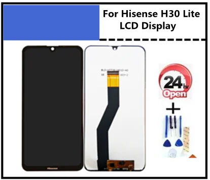 Original New 6.1inch For Hisense H30 Lite HLTE223E HLT223E Touch Screen With Lcd Display Panel Lens Glass Digitizer | Мобильные
