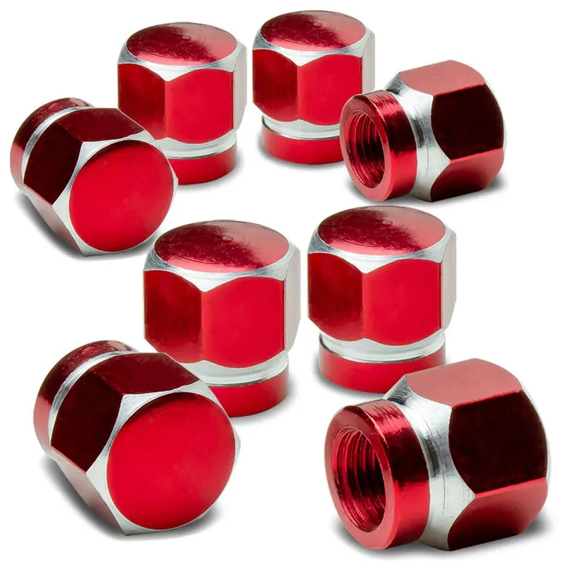 20 шт./лот универсальные алюминиевые колпачки для вентиля велосипедных