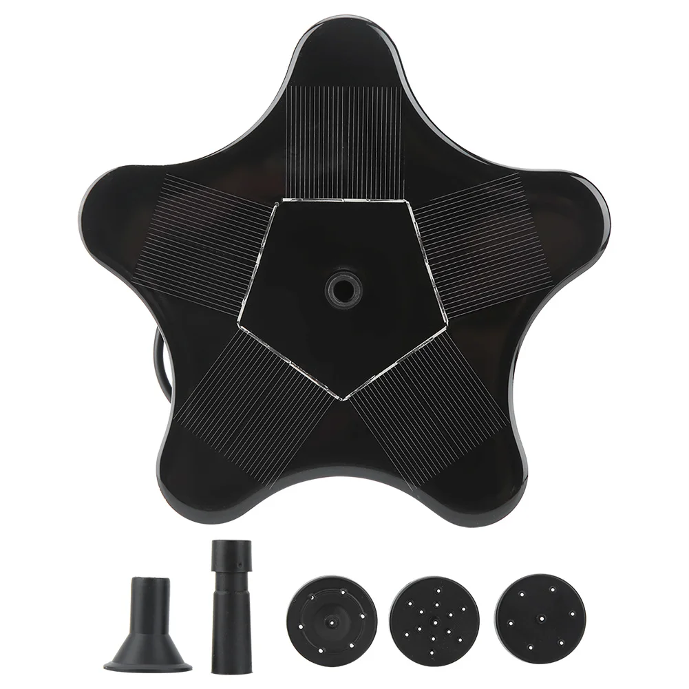 Solar-Power Floating Water Fountain Pump Low Noise Automatic Operation Panel Kit For Garden Outdoor Bird Bath​ Decor​ | Дом и сад