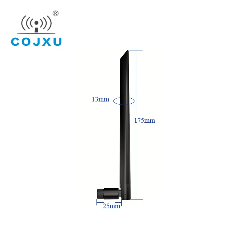 

2.4GHz SMA-J Interface 3.0dBi Gain 50 Ohm COJXU TX2400-JKD-20 Impedance Less than 1.5 SWR High-quality Omnidirectional Antenna
