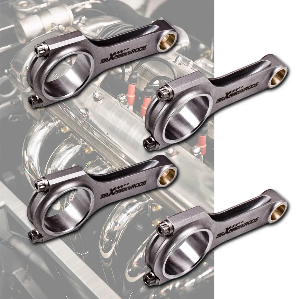Шатун H Beam для Opel Vauxhall Corsa B 1 6 GSi C16XE Tigra X16XE шатун 4340 Con Rod ARP болты shot peened bielle |