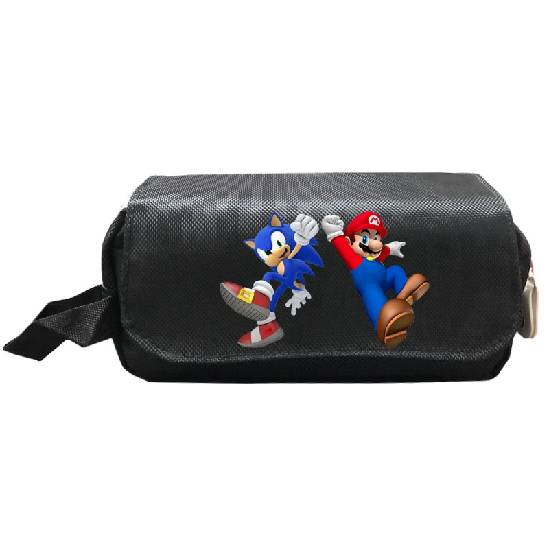 7 Trousse Марио пенал для карандашей Соник мальчик девочка мультфильм обратно в школу книжные мешки дети школьный пенал детская сумочка для девочек - Цвет: 7
