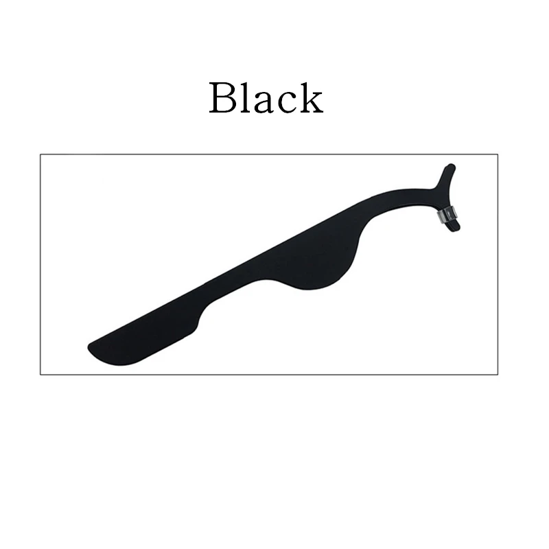 Black 1 шт. Пинцет для ресниц профессиональный макияж Пинцет красочные ресницы макияж аксессуары набор инструментов макияж профессиональный - Цвет: Black