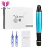 Electric Derma Pen A1 Professional Wireless Electric Skin Care Kit Tools Microblading Needles Derma Tattoo Gun Pen Mesotherapy ► Photo 2/6