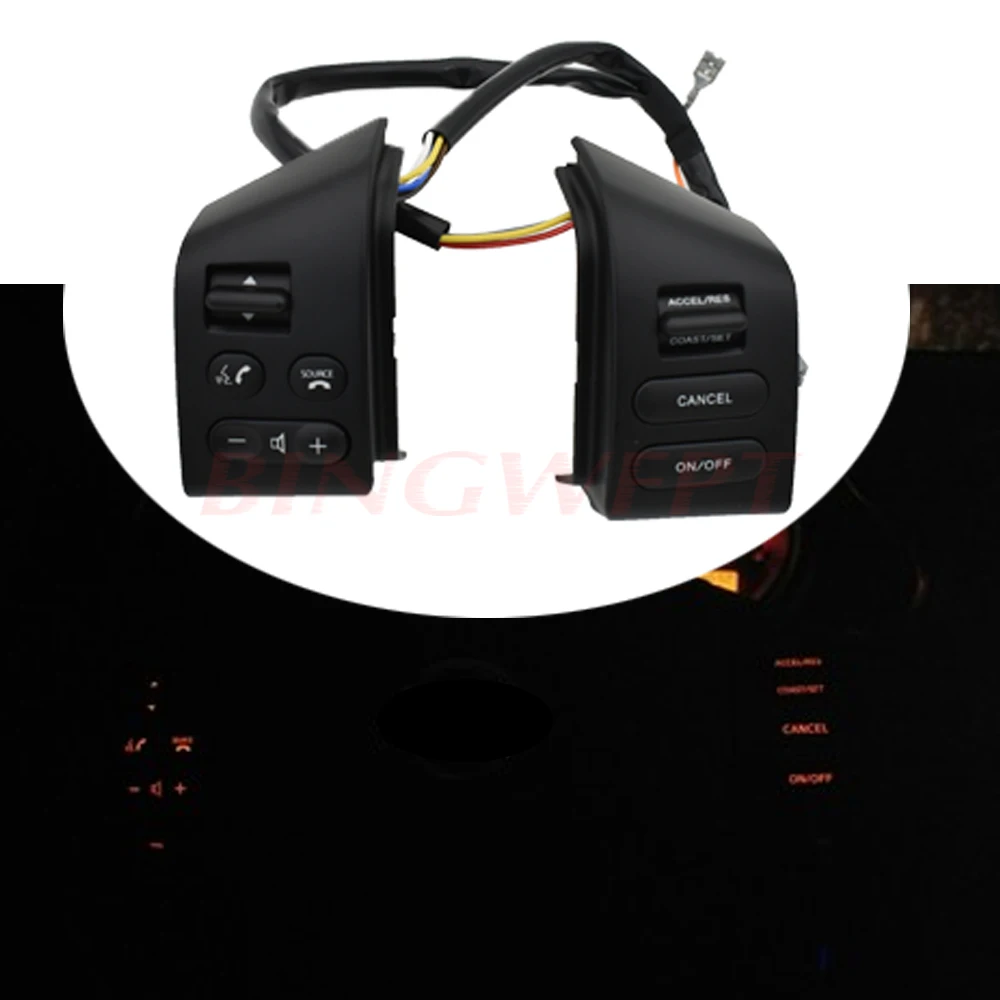 Заводская цена для Nissan Livina& для Nissan TIIDA& SYLPHY кнопки управления рулем с blacklight
