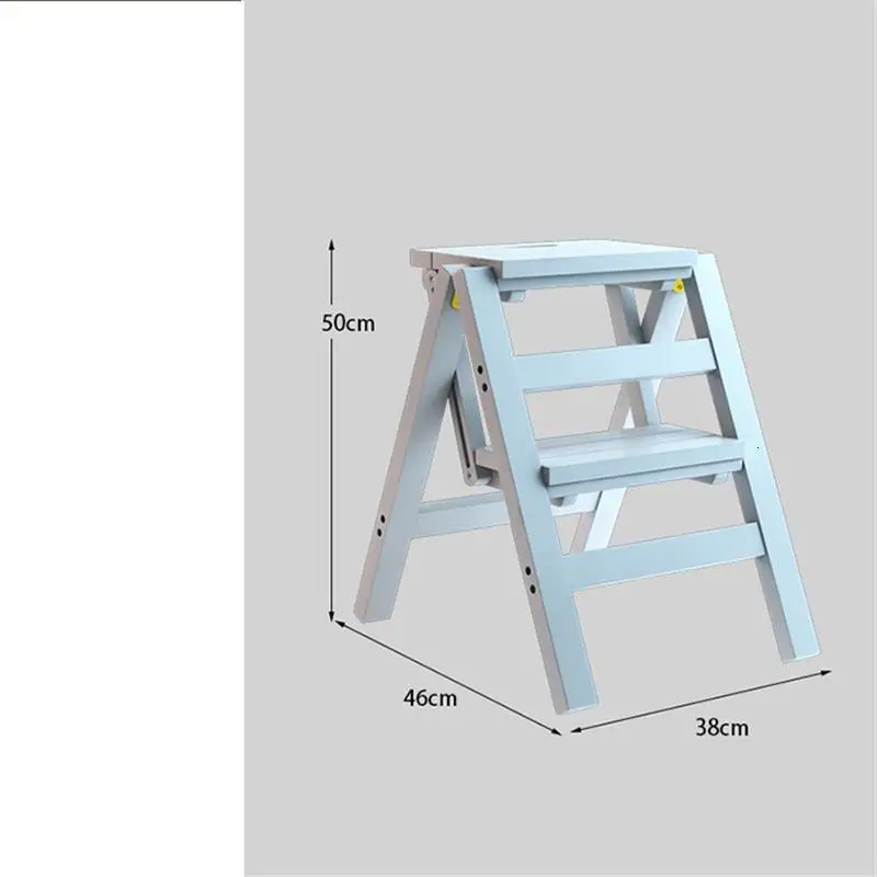 MODEL S Escalera Sgabelli Cucina tabrete De Cocina Ванная комната для пожилых людей Tangga Lipat дерево Escaleta Escabeau стул Merdiven лестница - Цвет: MODEL S