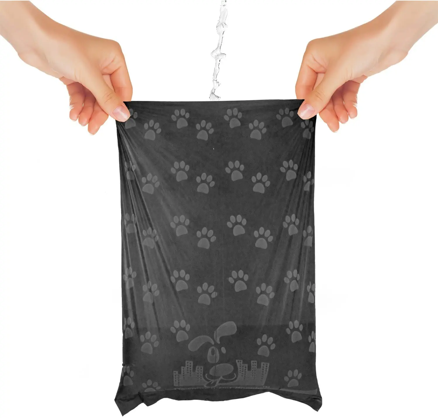 Dog Poop Bags 21 pcs Degradable Pet Dog Waste Poop Bag Printing Doggy Bag Degradable Pet Waste Clean Poop Bags Dog Up Clean Dispenser