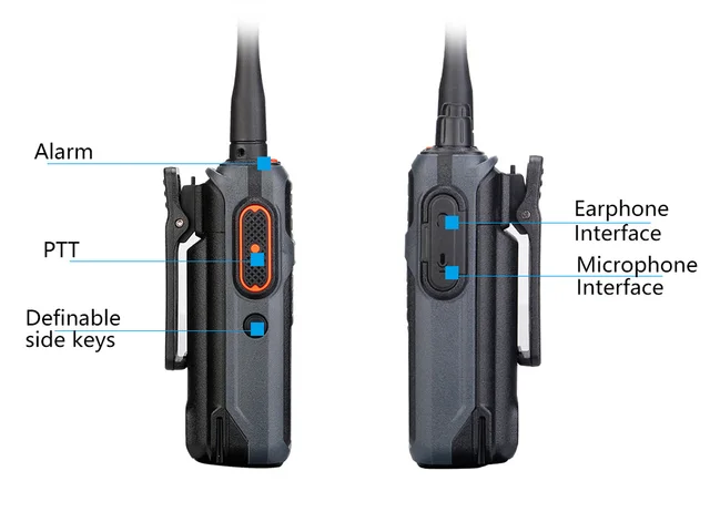 Walkie Talkie Retevis RB617 Ricaricabili - 2 Pezzi, Batteria 4400mAh, VOX, Allarme Emergenza - Foto 8