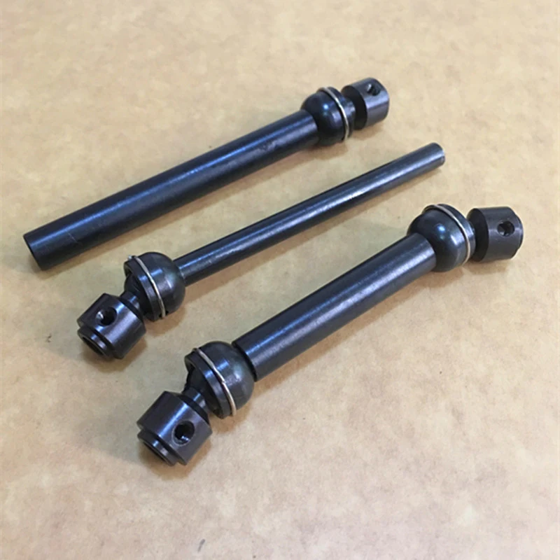 2pcs Stainless Steel Universal Drive Shaft Transmission 112-152mm For 1/10 D90 RC4WD SCX10 RC Crawler Car Part Accessories