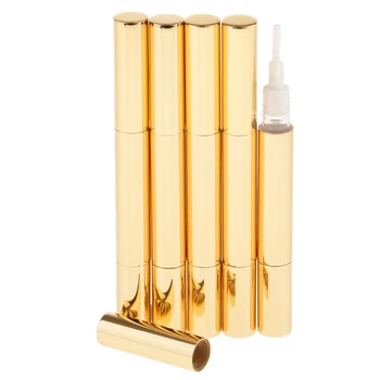 

Twist Pen Empty Nail Oil Pen with Brush Tip Eyelash Growth Liquid Tube 5Pcs
