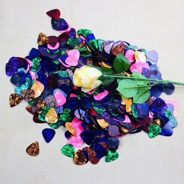 10/20 Pcs New Acoustic Picks Plectrum Celluloid Electric Smooth Guitar Pick Accessories 0.46mm 0.71mm 0.96mm Pedaleira Guitarra