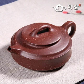 

by pure manual authentic undressed ore clear all over the sky star Zhou Pan pot of of bottom chamfer the teapot