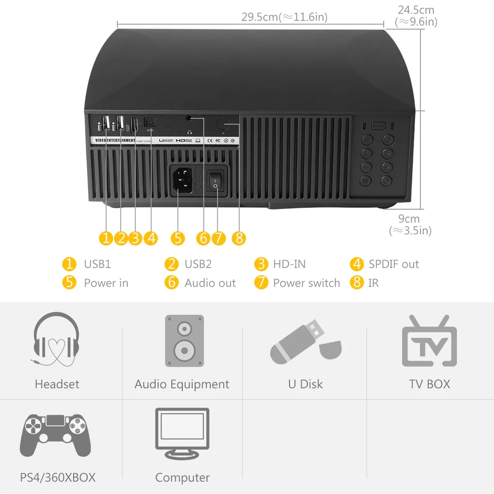 ALSTON F30 F30UP Full HD 1080P проектор 4K 6500 люмен кинотеатр Proyector Beamer Android WiFi Bluetooth HDMI с